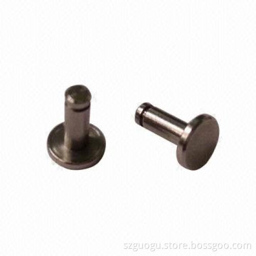 Connecting Part, Dowel Pin, Made of Stainless Steel